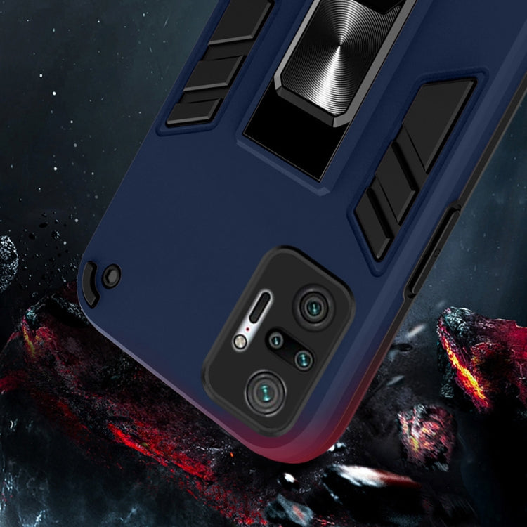 For Xiaomi Redmi Note 10 Pro 2 in 1 PC + TPU Shockproof Protective Case with Invisible Holder