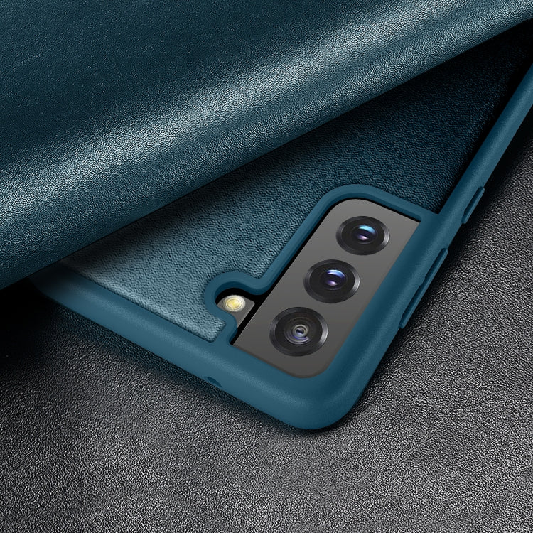 For Samsung Galaxy S21 FE Magnetic Side Window View Shockproof Horizontal Flip Leather Case