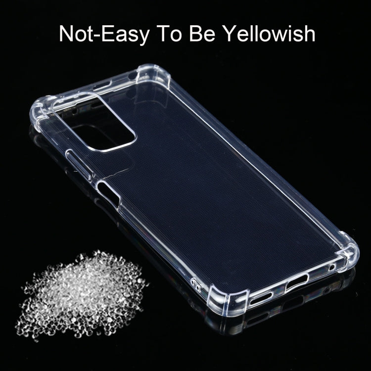 For Xiaomi Redmi Note 10 Pro / Pro Max Four-Corner Shockproof Ultra-thin TPU Case(Transparent)