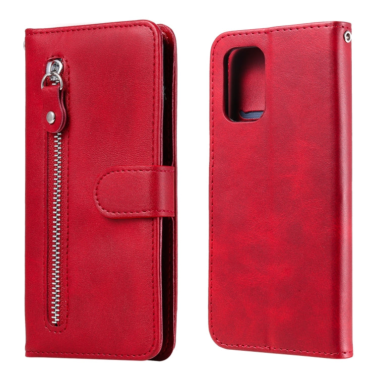 For Xiaomi Redmi Note 10 4G / Note 10S Fashion Calf Texture Zipper Horizontal Flip Leather Case with Stand & Card Slots & Wallet