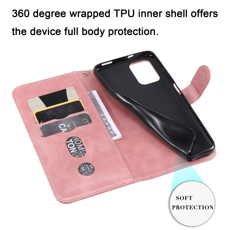 For Xiaomi Redmi Note 10 4G / Note 10S Fashion Calf Texture Zipper Horizontal Flip Leather Case with Stand & Card Slots & Wallet