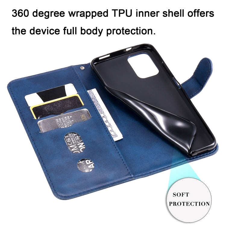 For Xiaomi Redmi Note 10 4G / Note 10S Fashion Calf Texture Zipper Horizontal Flip Leather Case with Stand & Card Slots & Wallet