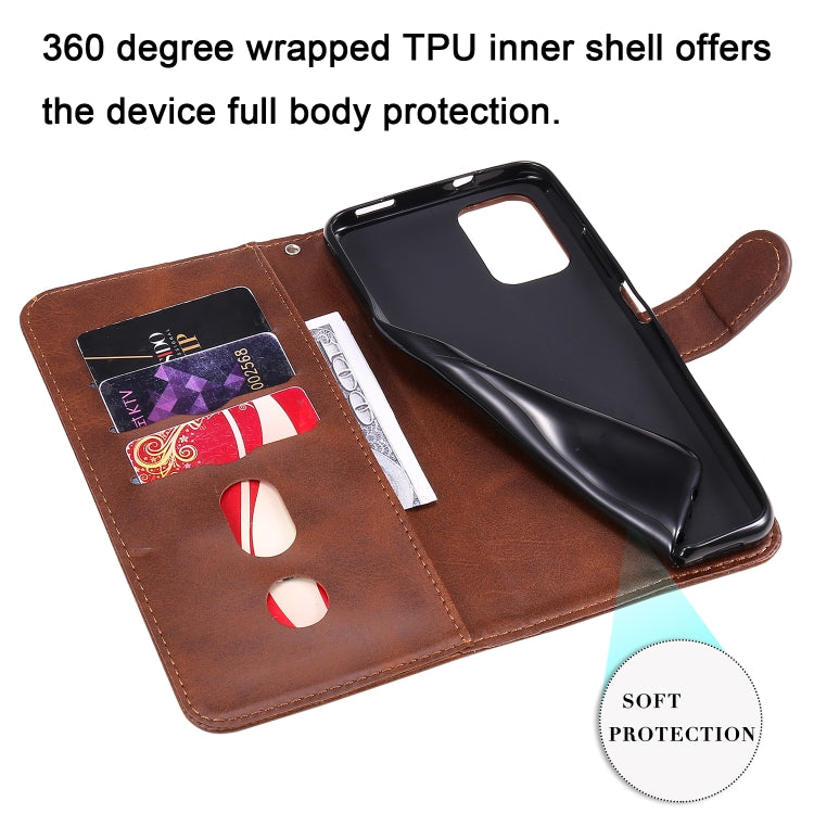 For Xiaomi Redmi Note 10 4G / Note 10S Fashion Calf Texture Zipper Horizontal Flip Leather Case with Stand & Card Slots & Wallet