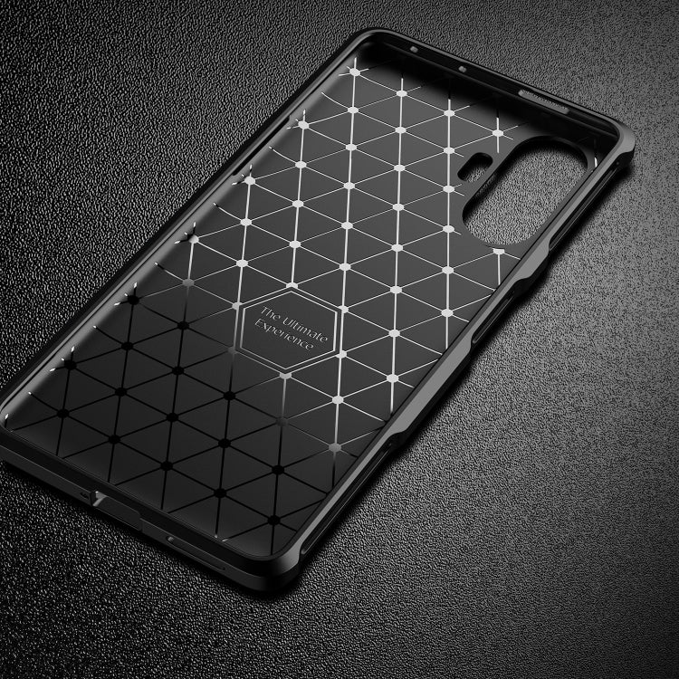For Xiaomi Redmi K40 Gaming Edition 5G Carbon Fiber Texture Shockproof TPU Case