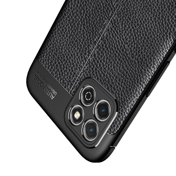For Honor Play 20 Litchi Texture TPU Shockproof Case