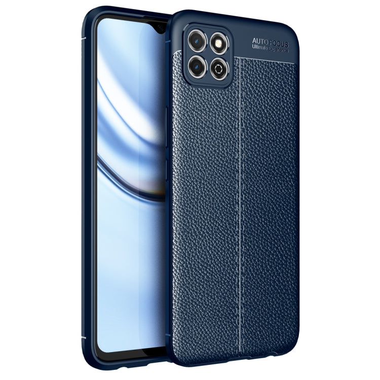 For Honor Play 20 Litchi Texture TPU Shockproof Case