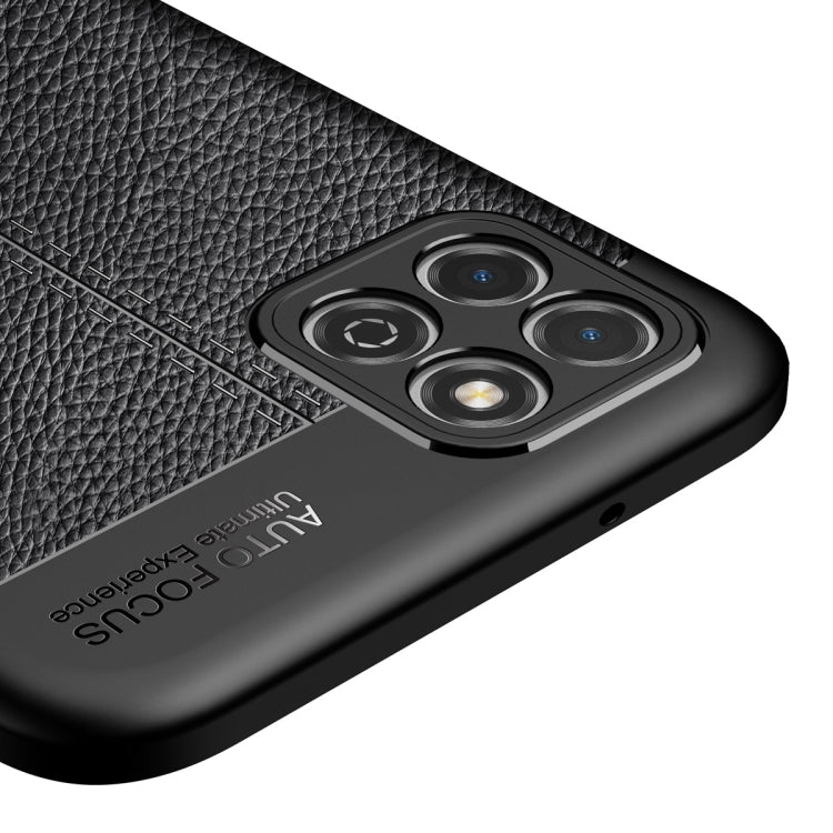 For Honor Play 20 Litchi Texture TPU Shockproof Case
