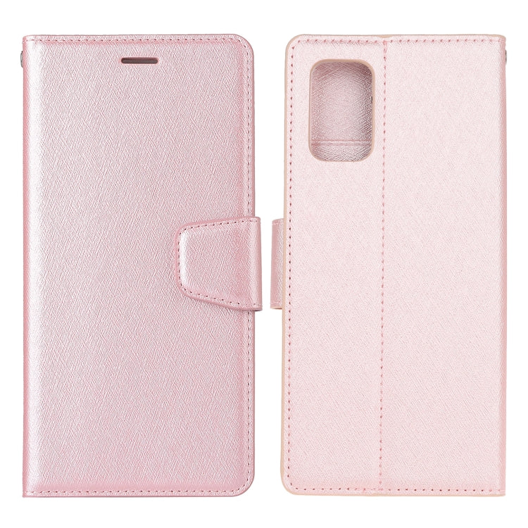 For Xiaomi Redmi Note 10 Pro / Note 10 Pro Max Silk Texture Horizontal Flip Leather Case with Holder & Card Slots & Wallet & Photo Frame