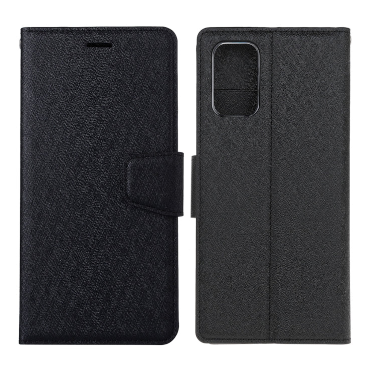 For Xiaomi Redmi Note 10 Pro / Note 10 Pro Max Silk Texture Horizontal Flip Leather Case with Holder & Card Slots & Wallet & Photo Frame