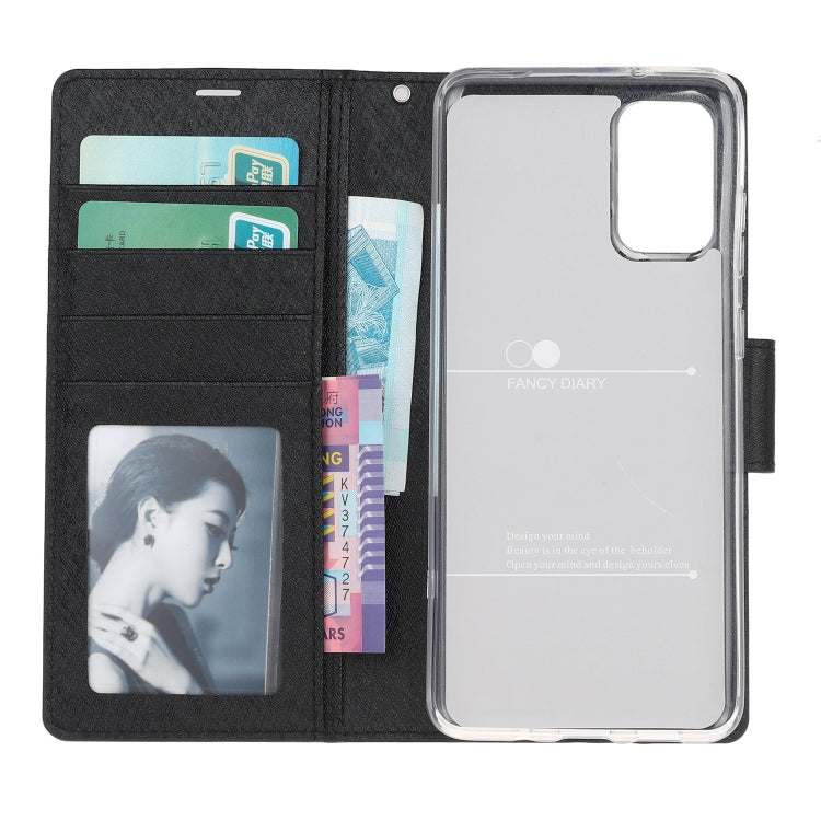 For Xiaomi Redmi Note 10 Pro / Note 10 Pro Max Silk Texture Horizontal Flip Leather Case with Holder & Card Slots & Wallet & Photo Frame