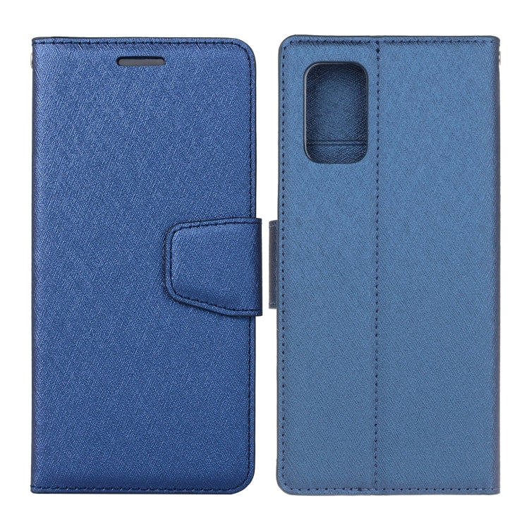 For Xiaomi Mi 10 Lite 5G Silk Texture Horizontal Flip Leather Case with Holder & Card Slots & Wallet & Photo Frame
