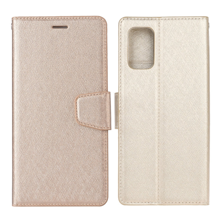 For Xiaomi Mi 10 Lite 5G Silk Texture Horizontal Flip Leather Case with Holder & Card Slots & Wallet & Photo Frame