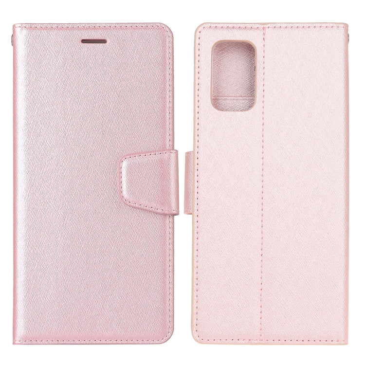 For Xiaomi Mi 10 Lite 5G Silk Texture Horizontal Flip Leather Case with Holder & Card Slots & Wallet & Photo Frame