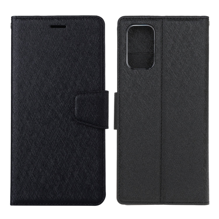 For Xiaomi Mi 10T 5G / 10T Pro 5G Silk Texture Horizontal Flip Leather Case with Holder & Card Slots & Wallet & Photo Frame