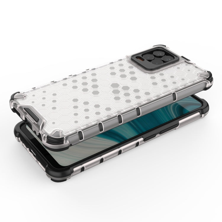 For OPPO Realme 8 Shockproof Honeycomb PC + TPU Case