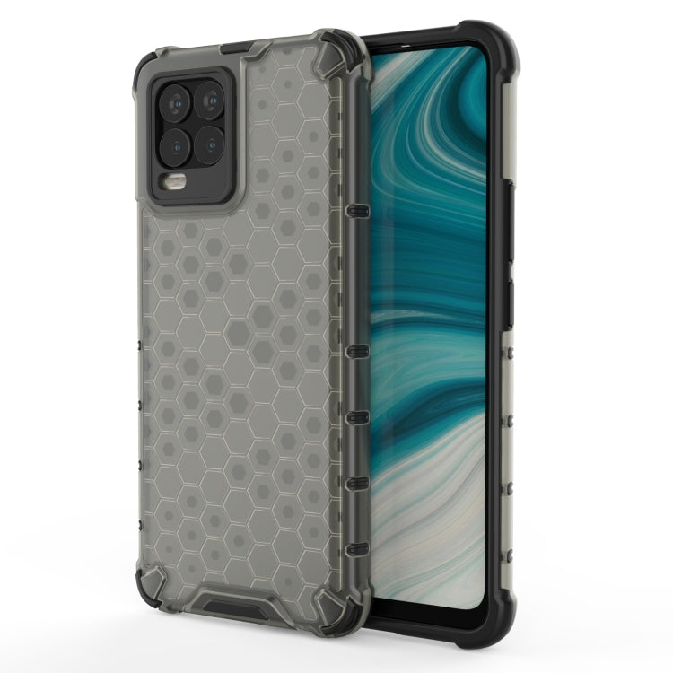 For OPPO Realme 8 Shockproof Honeycomb PC + TPU Case