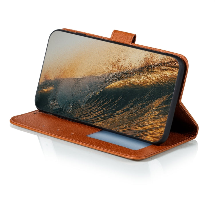 For Xiaomi Mi 11 Ultra Litchi Texture Feather Embossing Pattern Horizontal Flip Leather Case with Holder & Card Slots & Wallet & Photo Frame & Lanyard