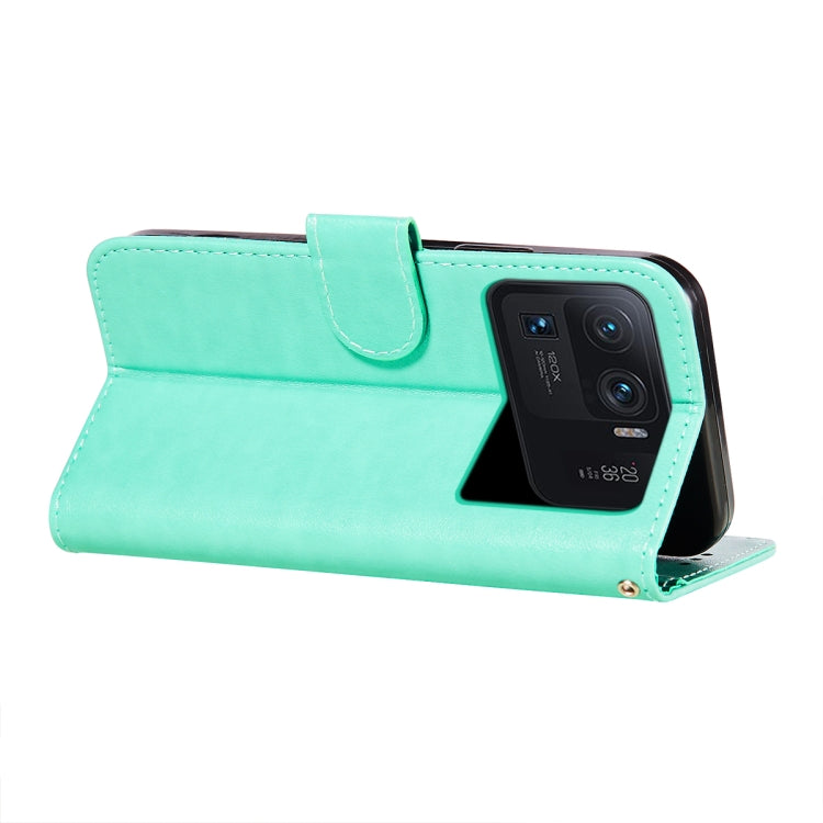 For Xiaomi Mi 11 Ultra Flower Vine Embossing Pattern Horizontal Flip Leather Case with Card Slot & Holder & Wallet & Lanyard