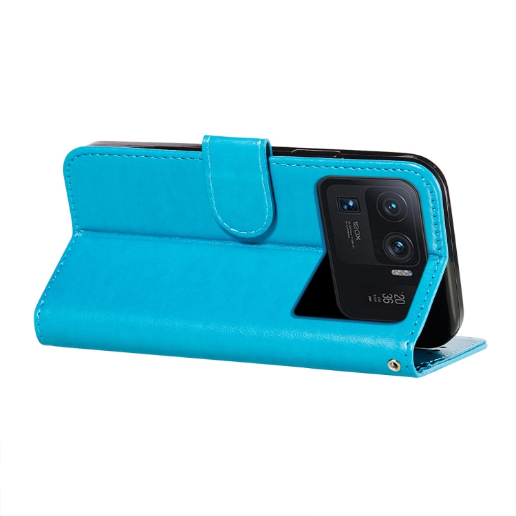For Xiaomi Mi 11 Ultra Flower Vine Embossing Pattern Horizontal Flip Leather Case with Card Slot & Holder & Wallet & Lanyard