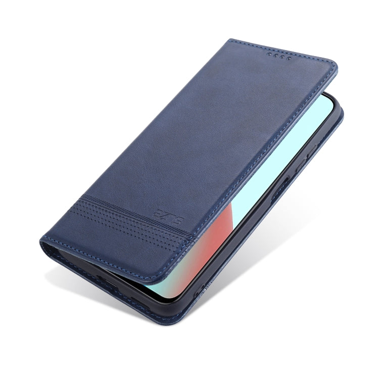 For Xiaomi Mi 11 Lite AZNS Magnetic Calf Texture Horizontal Flip Leather Case with Card Slots & Holder & Wallet