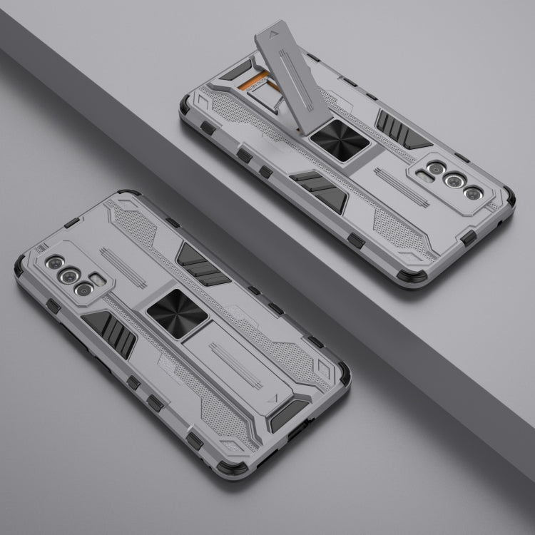 For vivo iQOO Neo5 Supersonic PC + TPU Shock-proof Case with Holder