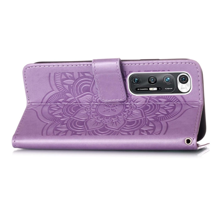 For Xiaomi Mi 10S Dream Catcher Printing Horizontal Flip Leather Case with Holder & Card Slots & Wallet & Lanyard