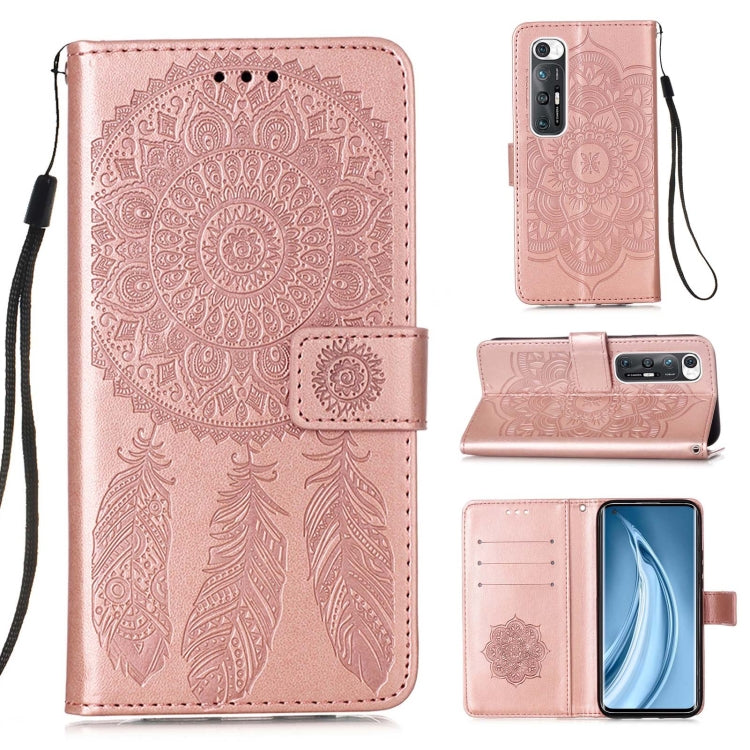 For Xiaomi Mi 10S Dream Catcher Printing Horizontal Flip Leather Case with Holder & Card Slots & Wallet & Lanyard