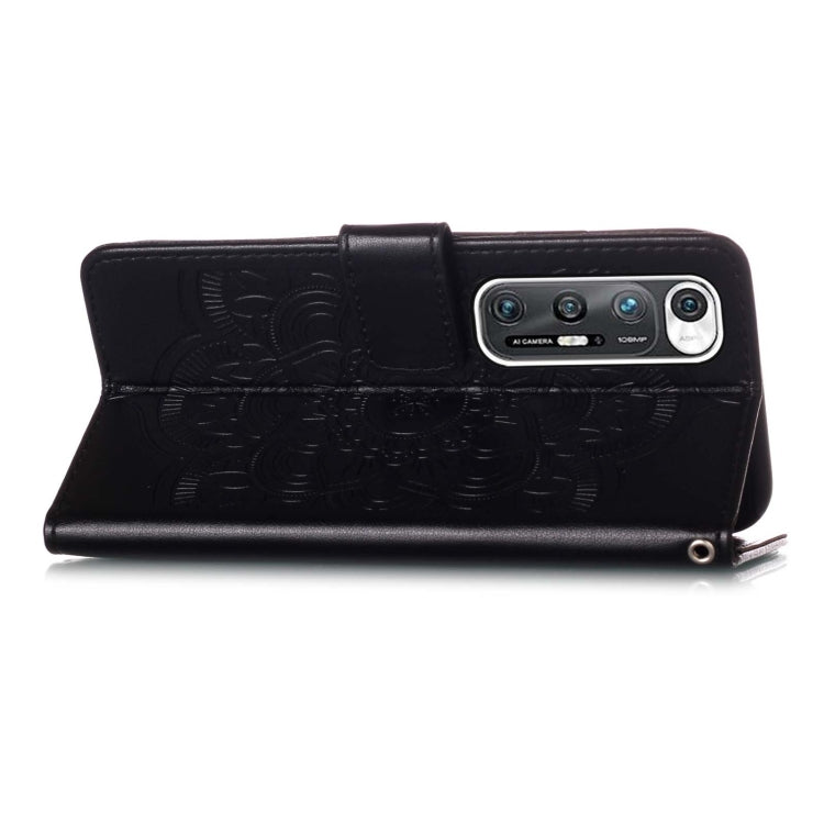 For Xiaomi Mi 10S Dream Catcher Printing Horizontal Flip Leather Case with Holder & Card Slots & Wallet & Lanyard