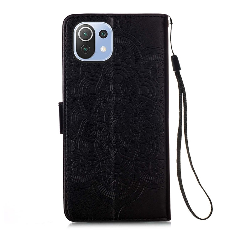 For Xiaomi Mi 11 Lite Dream Catcher Printing Horizontal Flip Leather Case with Holder & Card Slots & Wallet & Lanyard