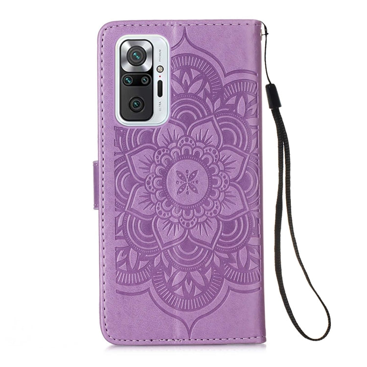 For Xiaomi Redmi Note 10 Pro / Note 10 Pro Max Dream Catcher Printing Horizontal Flip Leather Case with Holder & Card Slots & Wallet & Lanyard