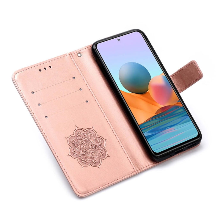 For Xiaomi Redmi Note 10 Pro / Note 10 Pro Max Dream Catcher Printing Horizontal Flip Leather Case with Holder & Card Slots & Wallet & Lanyard