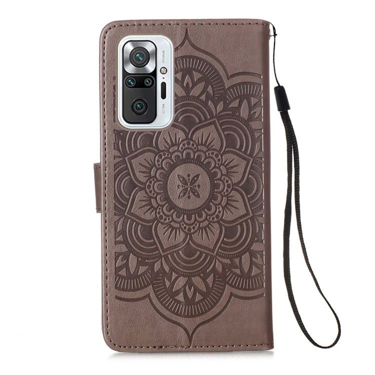 For Xiaomi Redmi Note 10 Pro / Note 10 Pro Max Dream Catcher Printing Horizontal Flip Leather Case with Holder & Card Slots & Wallet & Lanyard