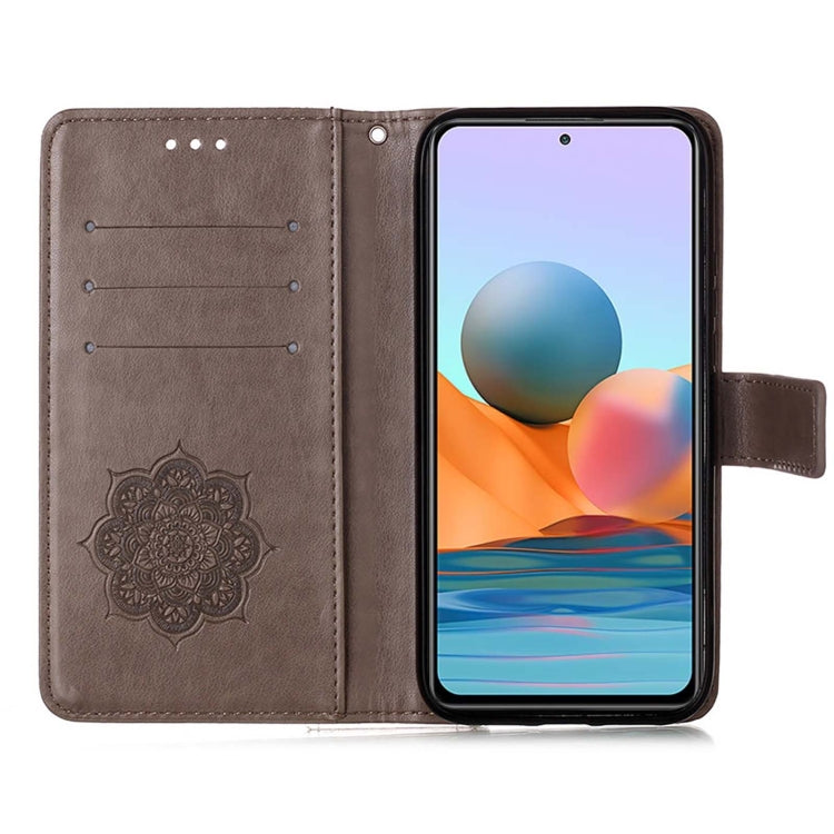 For Xiaomi Redmi Note 10 Pro / Note 10 Pro Max Dream Catcher Printing Horizontal Flip Leather Case with Holder & Card Slots & Wallet & Lanyard