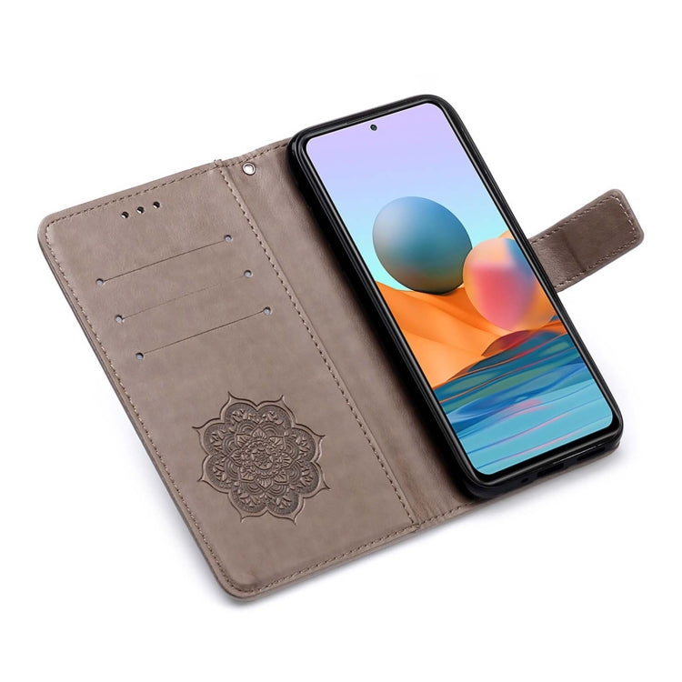 For Xiaomi Redmi Note 10 Pro / Note 10 Pro Max Dream Catcher Printing Horizontal Flip Leather Case with Holder & Card Slots & Wallet & Lanyard