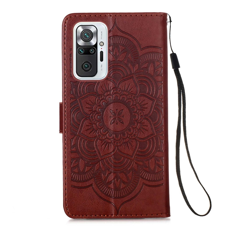 For Xiaomi Redmi Note 10 Pro / Note 10 Pro Max Dream Catcher Printing Horizontal Flip Leather Case with Holder & Card Slots & Wallet & Lanyard