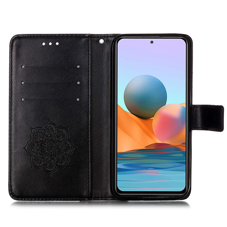 For Xiaomi Redmi Note 10 Pro / Note 10 Pro Max Dream Catcher Printing Horizontal Flip Leather Case with Holder & Card Slots & Wallet & Lanyard