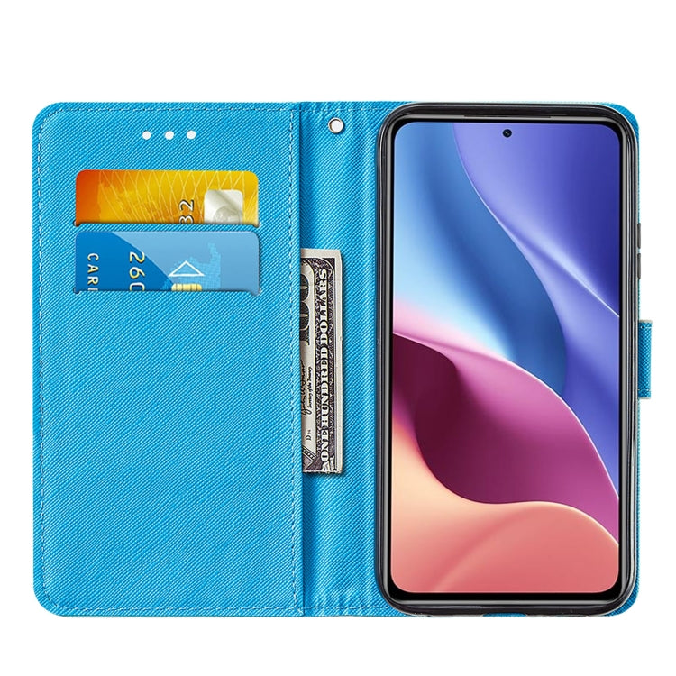 For Xiaomi Mi 11i / Poco F3 / Redmi K40 / Redmi K40 Pro Cross Texture Painting Pattern Horizontal Flip Leather Case with Holder & Card Slots & Wallet & Lanyard