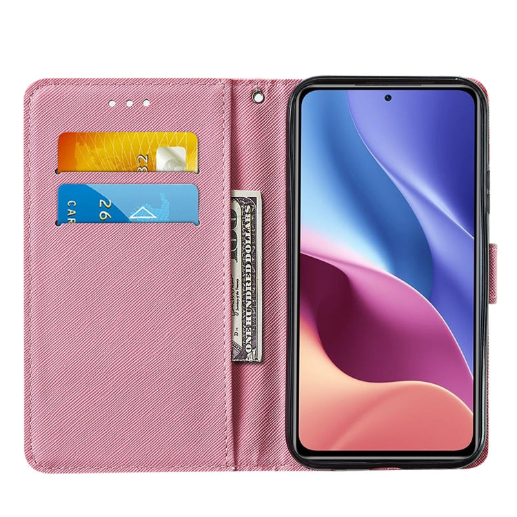 For Xiaomi Mi 11i / Poco F3 / Redmi K40 / Redmi K40 Pro Cross Texture Painting Pattern Horizontal Flip Leather Case with Holder & Card Slots & Wallet & Lanyard