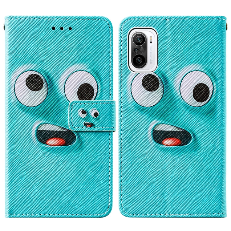 For Xiaomi Mi 11i / Poco F3 / Redmi K40 / Redmi K40 Pro Cross Texture Painting Pattern Horizontal Flip Leather Case with Holder & Card Slots & Wallet & Lanyard