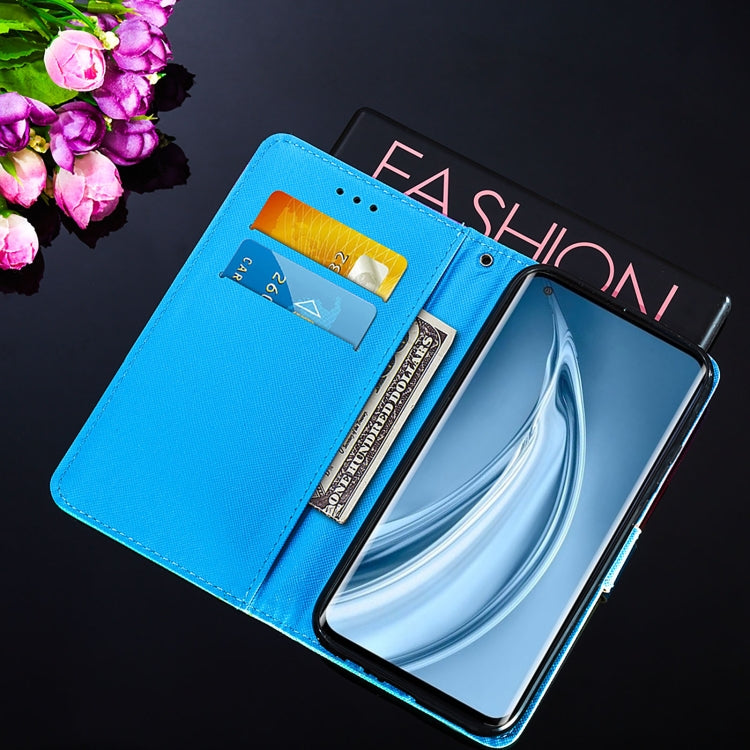 For Xiaomi Mi 10S Cross Texture Painting Pattern Horizontal Flip Leather Case with Holder & Card Slots & Wallet & Lanyard