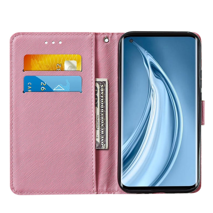 For Xiaomi Mi 10S Cross Texture Painting Pattern Horizontal Flip Leather Case with Holder & Card Slots & Wallet & Lanyard