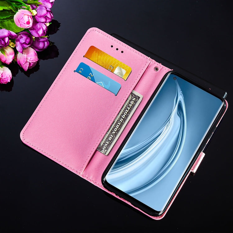 For Xiaomi Mi 10S Cross Texture Painting Pattern Horizontal Flip Leather Case with Holder & Card Slots & Wallet & Lanyard