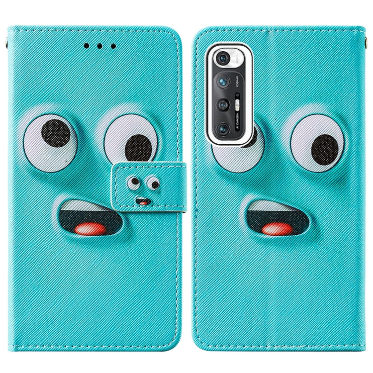 For Xiaomi Mi 10S Cross Texture Painting Pattern Horizontal Flip Leather Case with Holder & Card Slots & Wallet & Lanyard