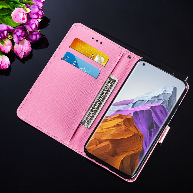 For Xiaomi Mi 11 Pro Cross Texture Painting Pattern Horizontal Flip Leather Case with Holder & Card Slots & Wallet & Lanyard