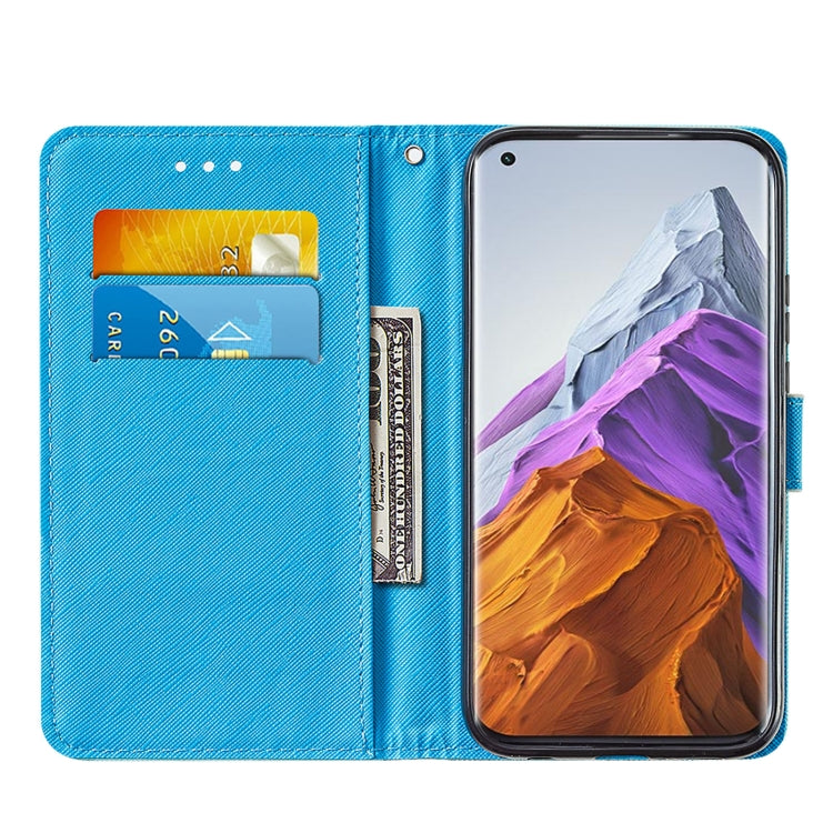 For Xiaomi Mi 11 Pro Cross Texture Painting Pattern Horizontal Flip Leather Case with Holder & Card Slots & Wallet & Lanyard