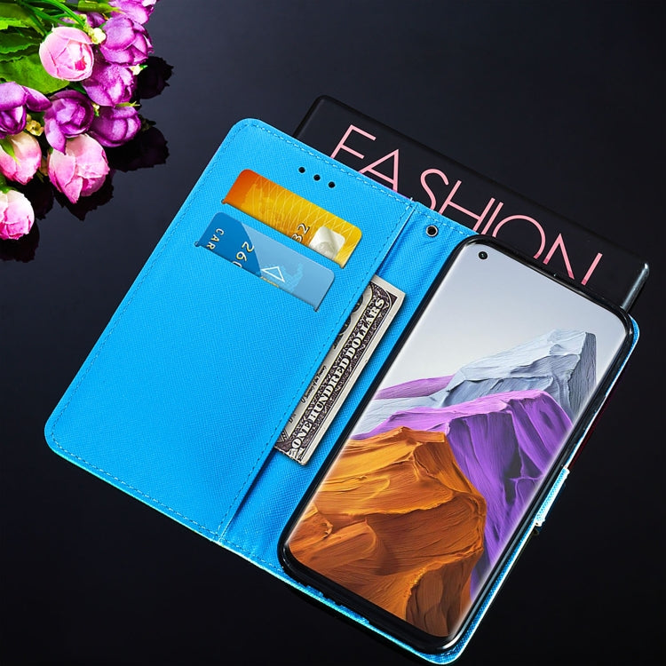 For Xiaomi Mi 11 Pro Cross Texture Painting Pattern Horizontal Flip Leather Case with Holder & Card Slots & Wallet & Lanyard