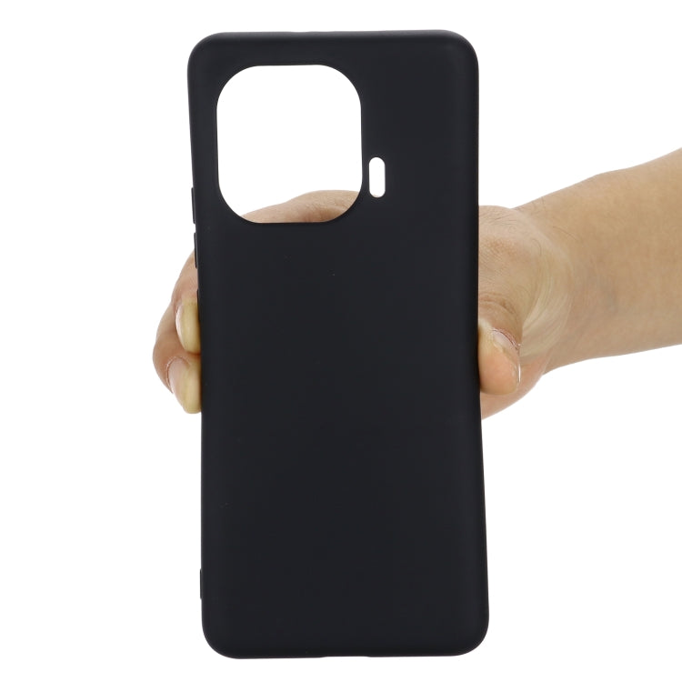 For Xiaomi Mi 11 Pro Solid Color Liquid Silicone Dropproof Full Coverage Protective Case