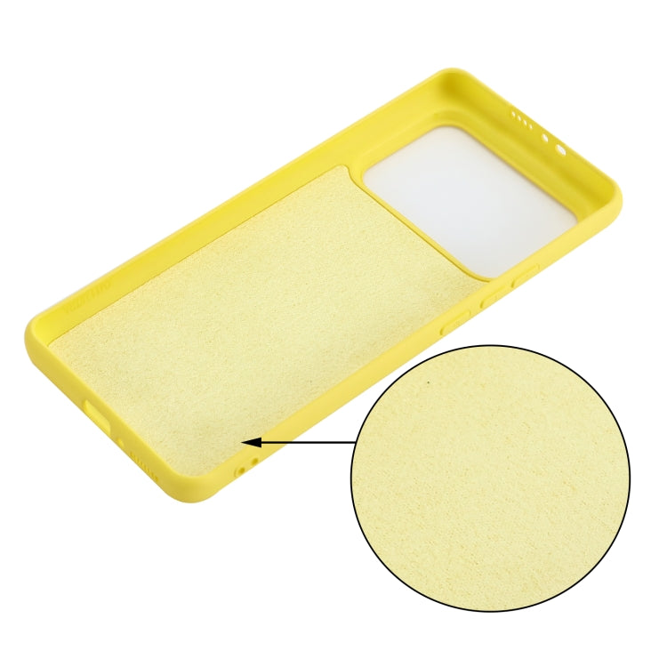 For Xiaomi Mi 11 Ultra Solid Color Liquid Silicone Dropproof Full Coverage Protective Case