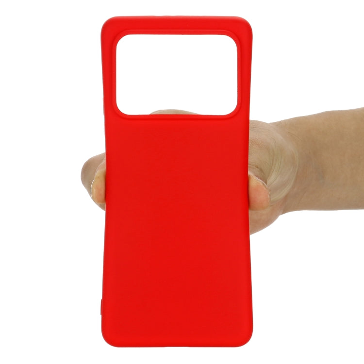 For Xiaomi Mi 11 Ultra Solid Color Liquid Silicone Dropproof Full Coverage Protective Case