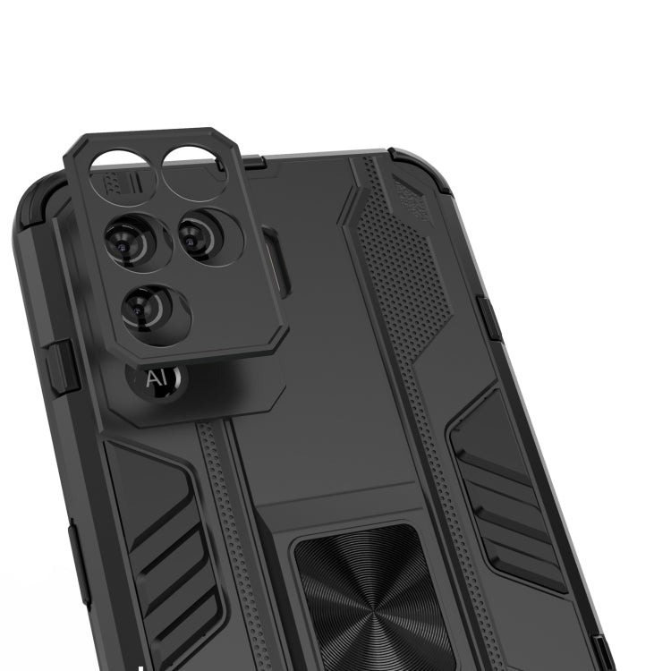 For OPPO A94 Supersonic PC + TPU Shock-proof Protective Case with Holder